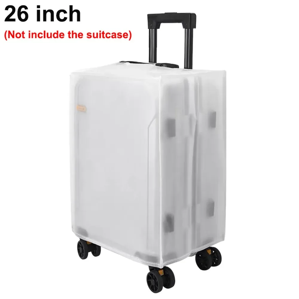 nouvelle housse de protection pour bagages givrée, anti-poussière, durable et imperméable.