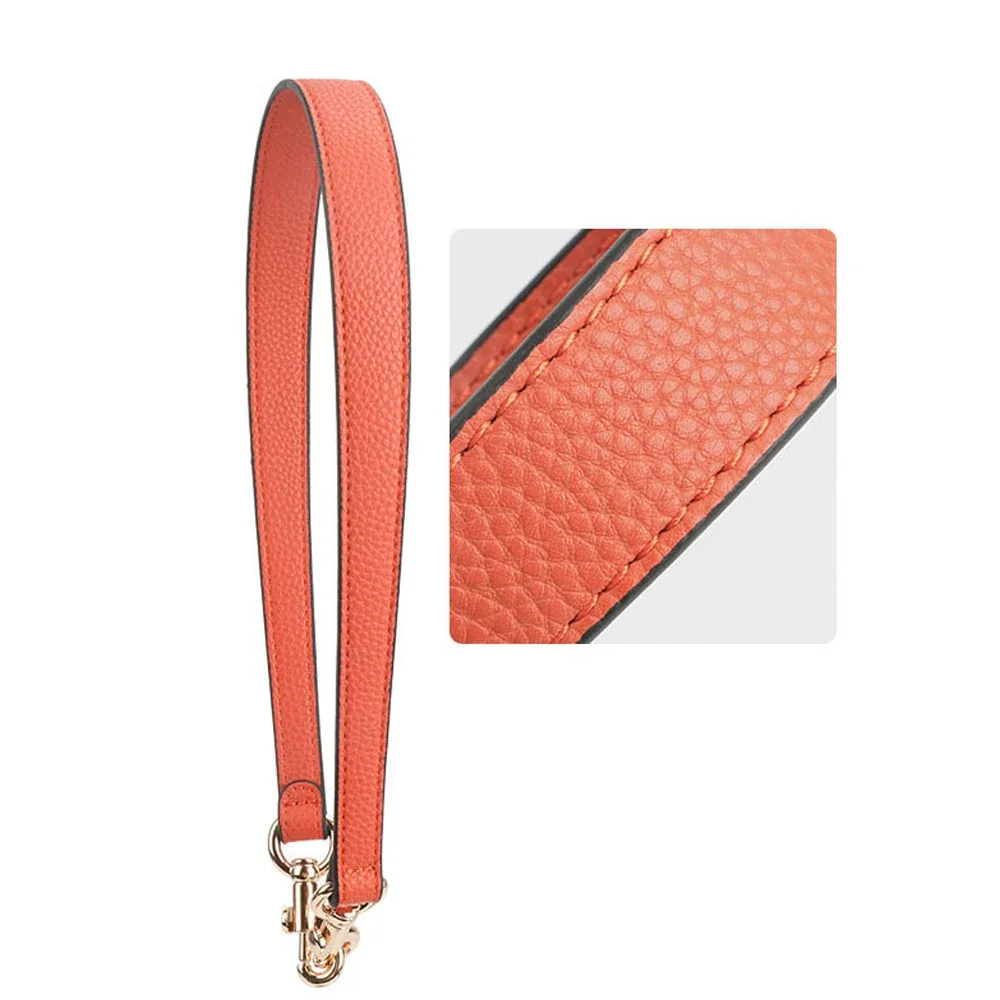 sangle de sac de conception de marque pour sac fourre-tout sous les bras, sacs à main, sangle de sac initiée par la poignée, sangle en cuir vachetta, accessoires de sac