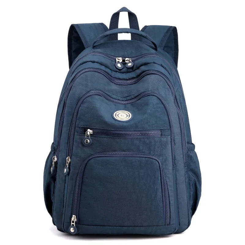 sacs à dos étanches en nylon pour femmes, sacs à dos de grande capacité pour femmes, sacs à dos de loisirs et de voyage pour femmes, haute qualité