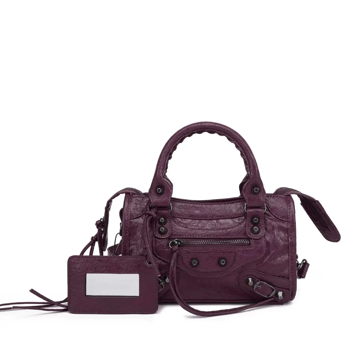 sac fourre-tout pour moto pour femme, grande capacité, sac à bandoulière, sac à main, sac rétro style urbain, sac de voyage pour trajets quotidiens