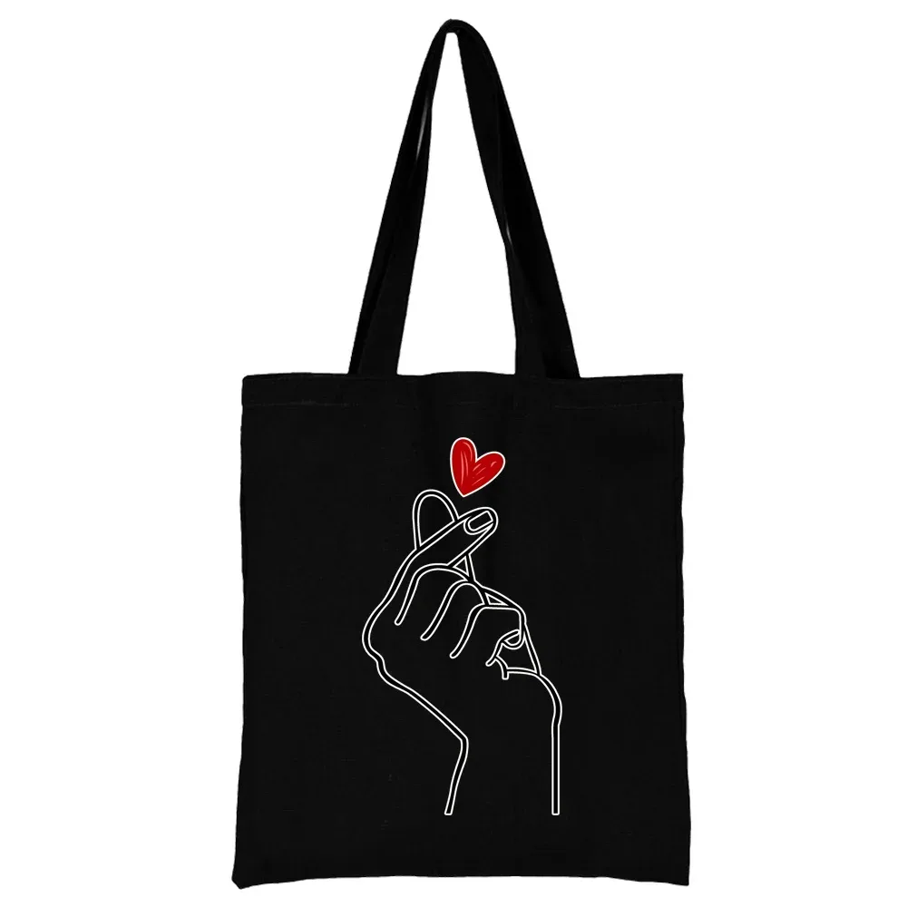 sacs en toile sac à main pour femmes shopper sac fourre-tout sac de créateur classique amour coeur modèle série petits sacs à bandoulière