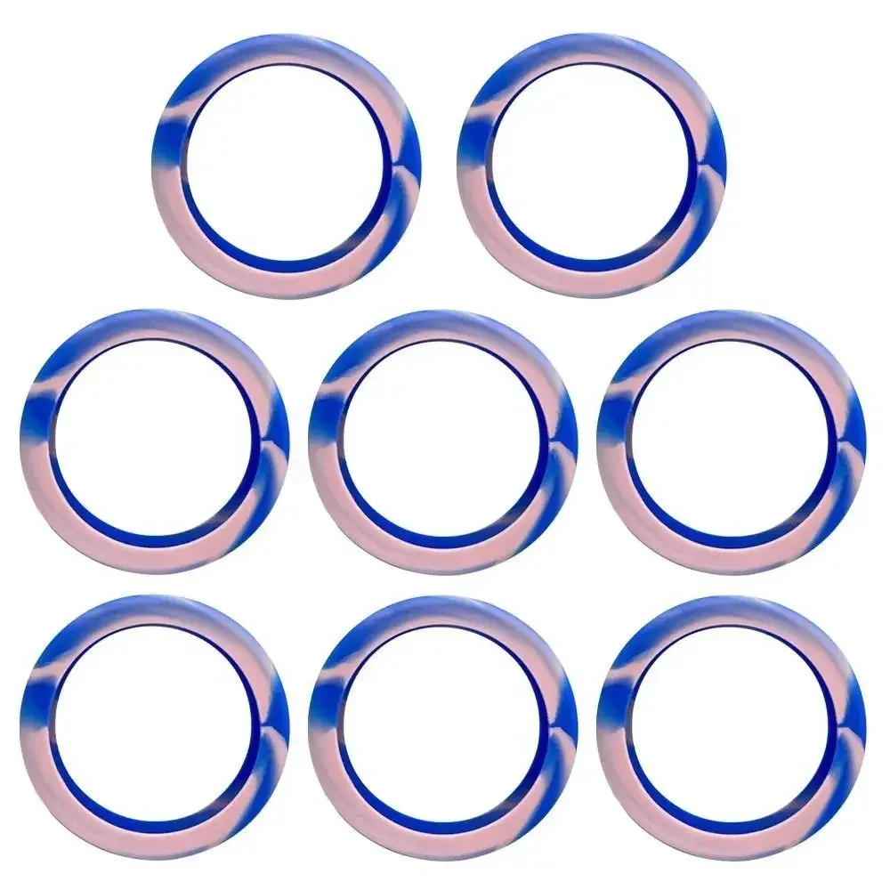 juste de protection en silicone pour roues de valise, chaussures de roulette à bagages shoes, son silencieux, structurels ent, anti-delhi, bruit sap, 8 pièces