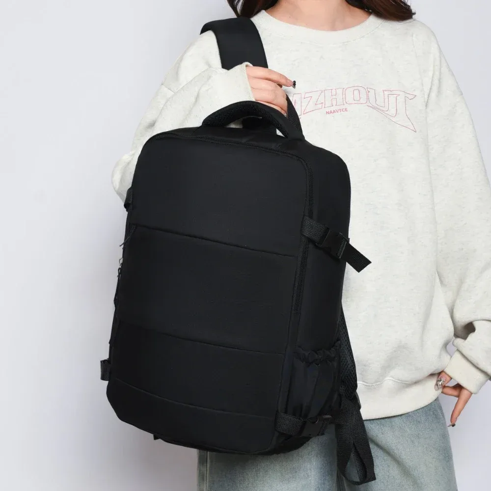 sac dos oxford université vert gris solide 20 35 litres grande capacité poignées latérales bandes bretelles chaussures respirantes
