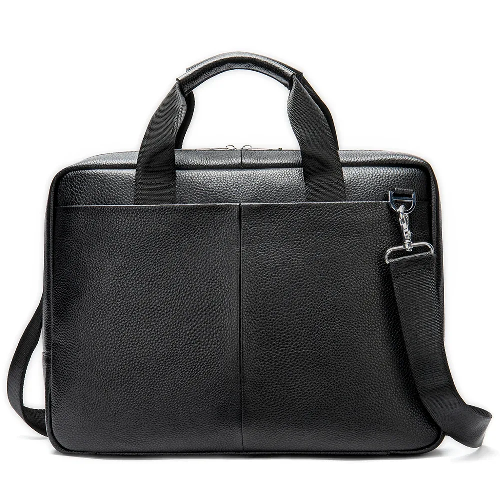 westal – sac en cuir véritable pour hommes, sacoche pour ordinateur portable, mallette pour document a4, mallette pour hommes, 8523