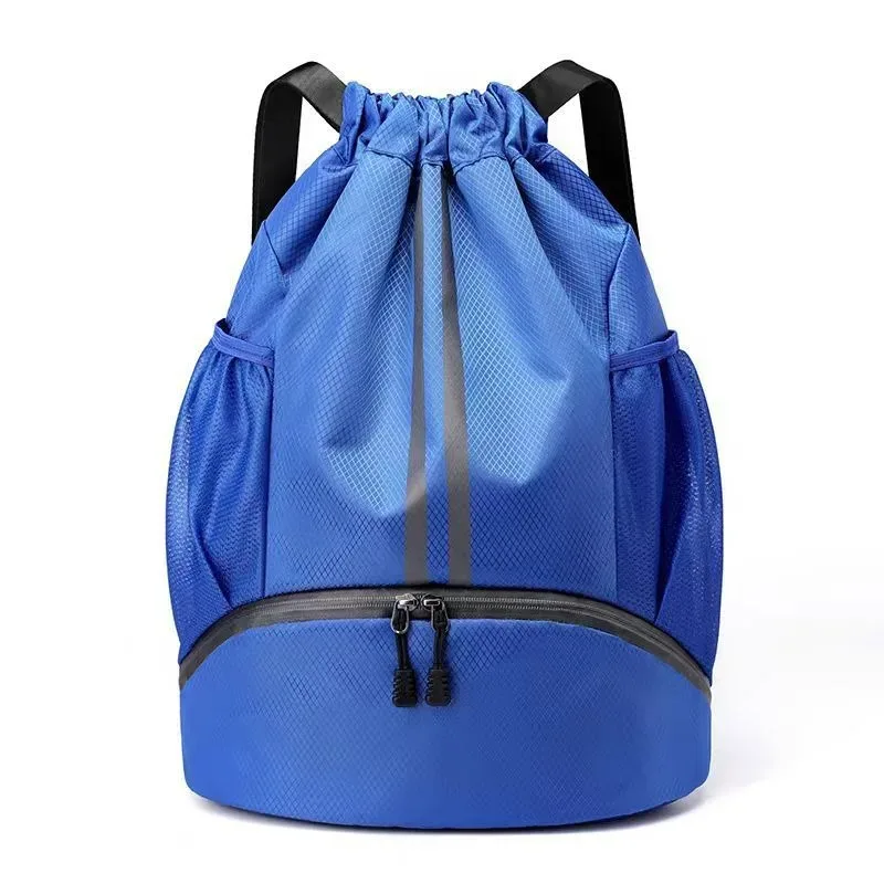 sports incontournable séparation humide et sèche sac de natation basket-ball football volley-ball, chaussures sac à dos paquet cordon portable a