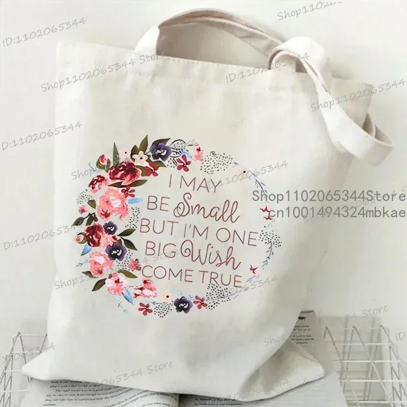floral lune femmes shopping fourre-tout sacs toile grande capacité étudiant décontracté plante style sac à bandoulière fleur sauvage femmes sacs à main