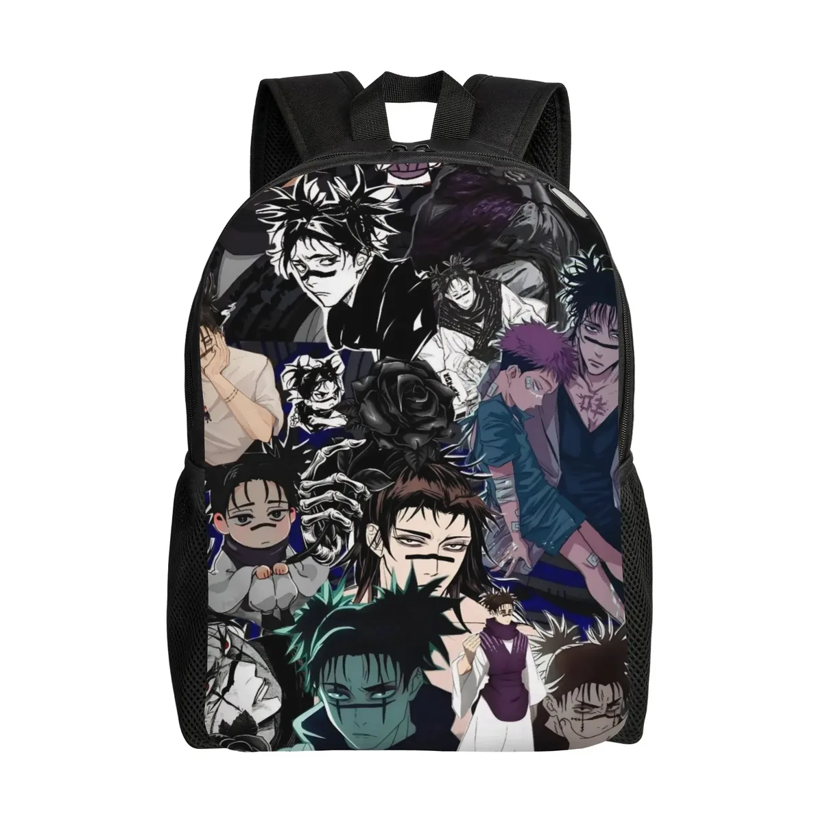 sac à dos choso pour hommes et femmes, sac à dos cool pour le lycée, le travail, le quotidien, sacs en toile kaisens anime pour l'université, durables
