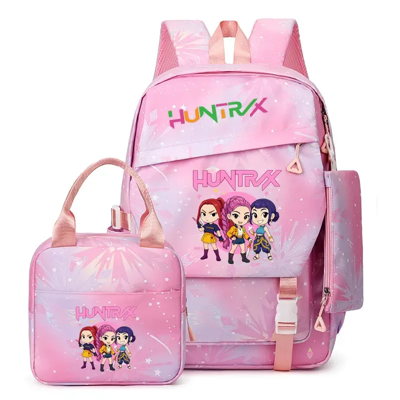 sac à dos kpop demon hunters, capacité importante, rumi mira zoey, sacs d'école, sacs de voyage, sac à dos pour ordinateur portable, nouvelle mochila pour étudiants, sacs cadeaux
