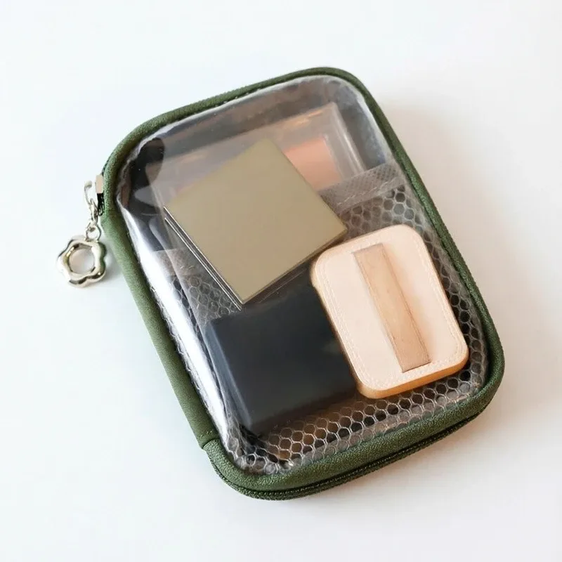 trousse de maquillage portable, trousse à cosmétiques, format cube, organisateur de voyage pour articles de toilette, trousse de maquillage compacte, sac de rangement pour produits de beauté, idéal pour la salle de sport et la salle de bain.