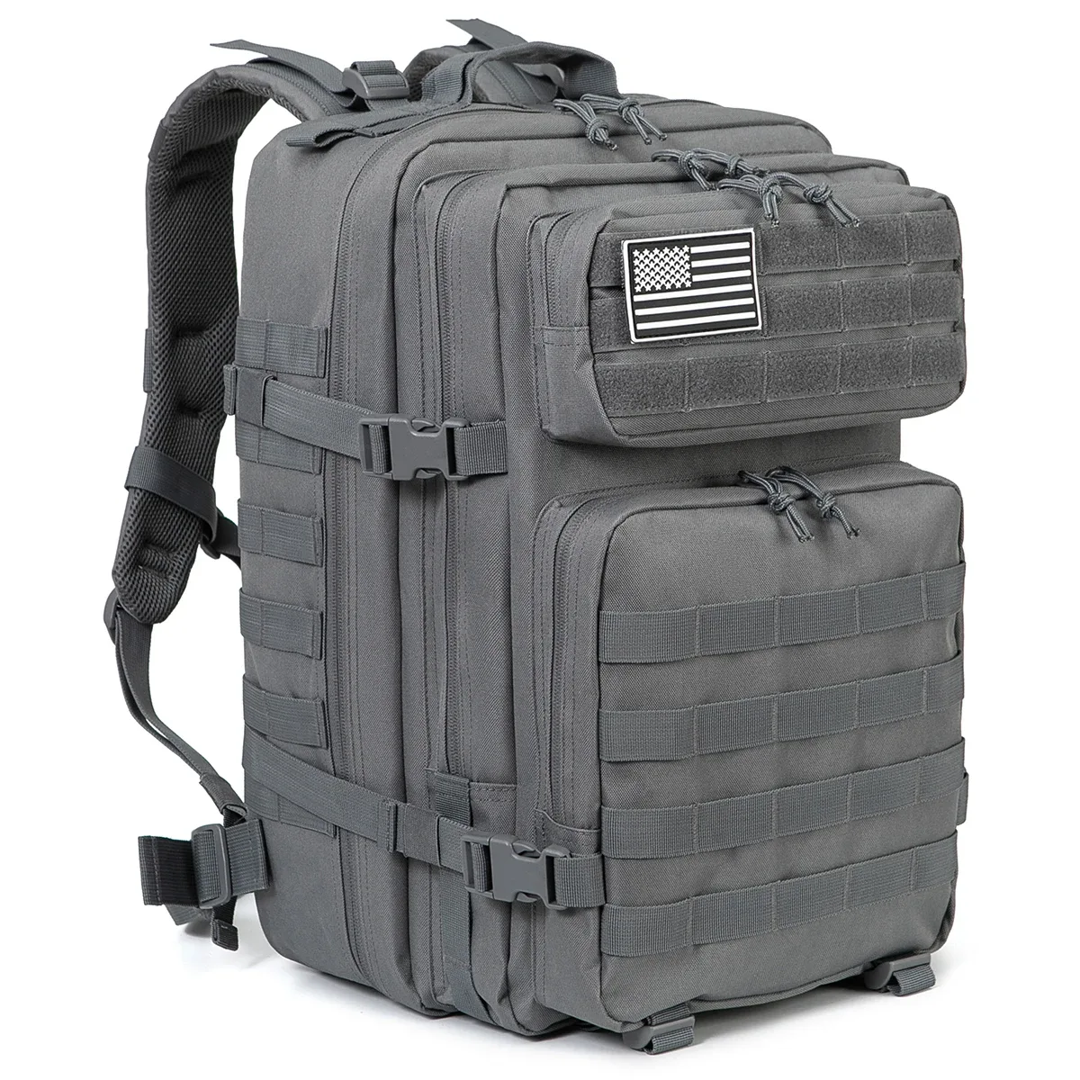 sac à dos tactique 45l pour hommes, système molle, sac de survie 3 jours, chasse, camping, randonnée, sac de sport, sac de survie d'urgence