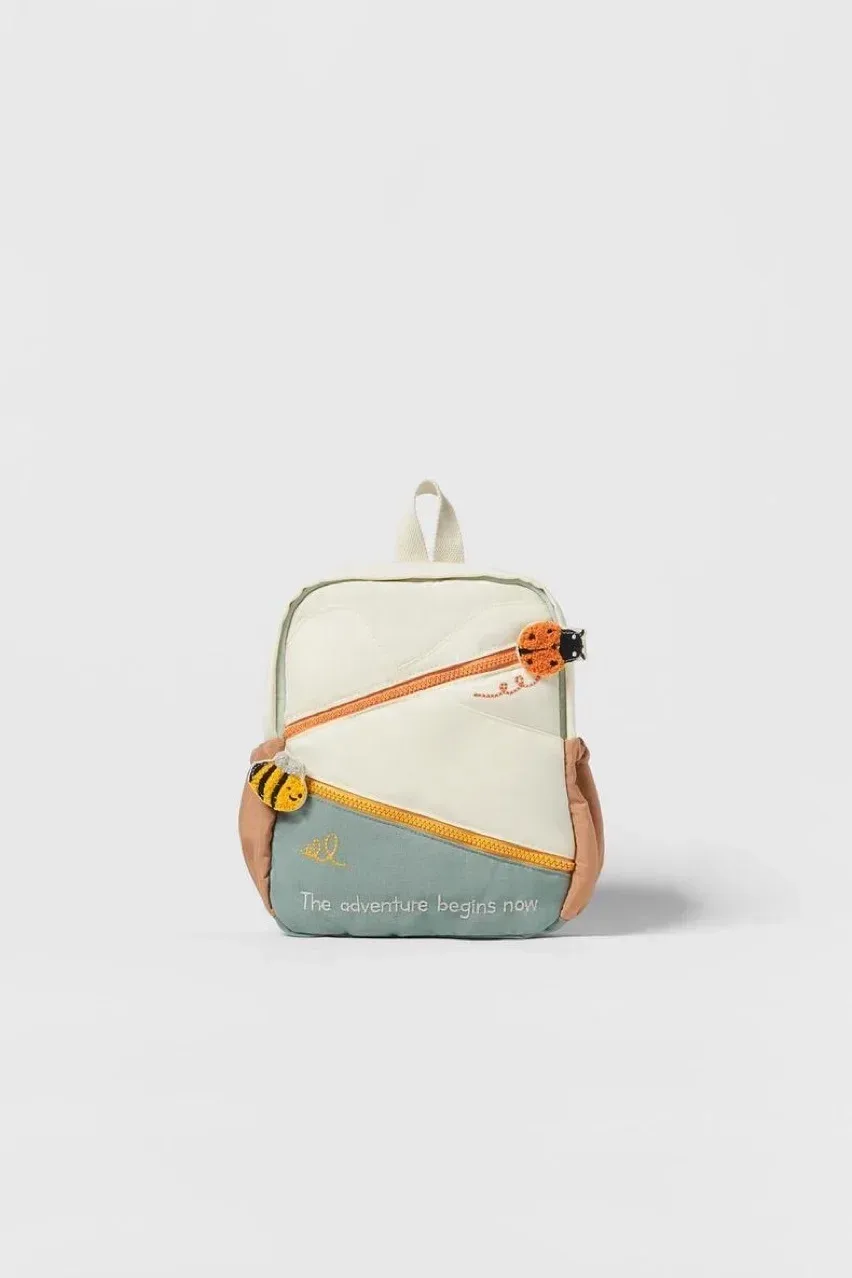2025 nouveaux enfants et étudiants de la maternelle vont à l'école shopping toile dinosaure broderie dessin animé sac à dos personnalisé