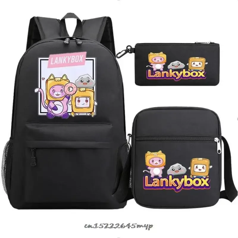 sac dos nylon fleurs dessin animé bleu noir rose galaxie personnages mignons poche latérale fermeture glissière usage voyage capacité grande