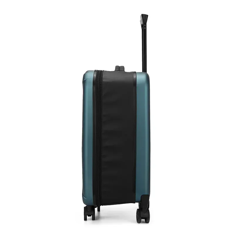 valise de voyage à roulettes pour hommes, chariot à roulettes universel, boîte pc, bagage à roulettes pliant, bagage léger à fermeture éclair, étui d'affaires, nouveau design