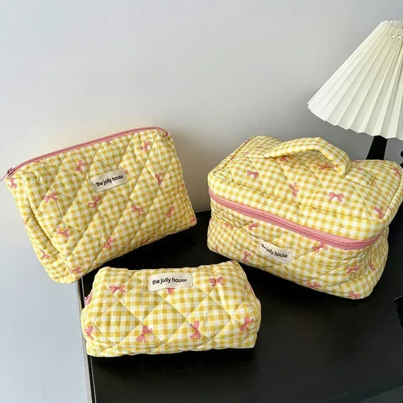 trousse de maquillage pour femmes, 1 pièce, grande capacité, organisateur de cosmétiques de voyage, pochette de toilette, sac de rangement étanche pour salle de bain pour filles