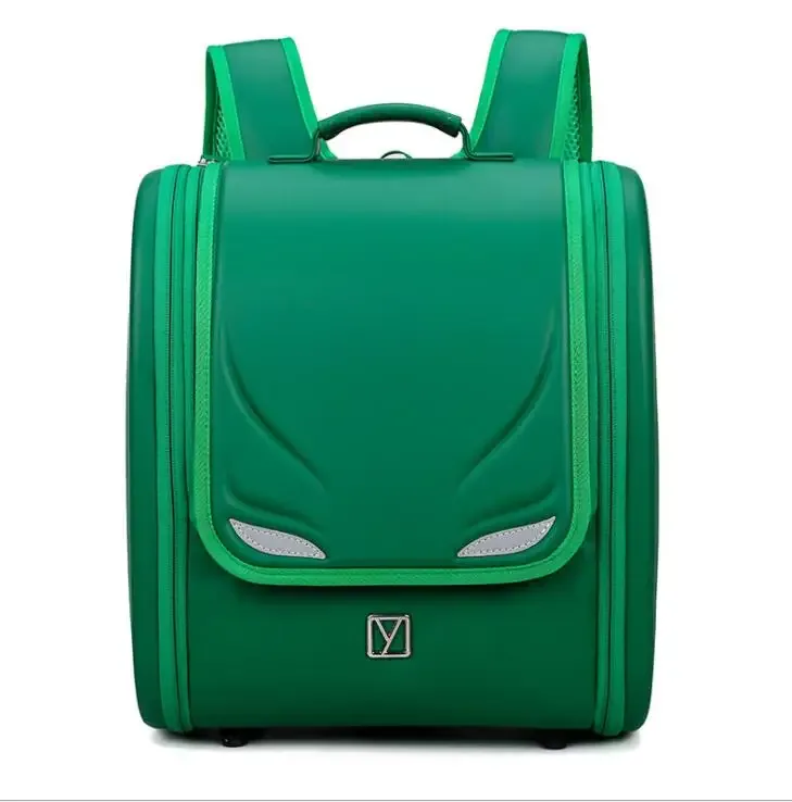 sac à dos d'école japonais sr à roulettes en pu pour enfant, chariot, orth4wd