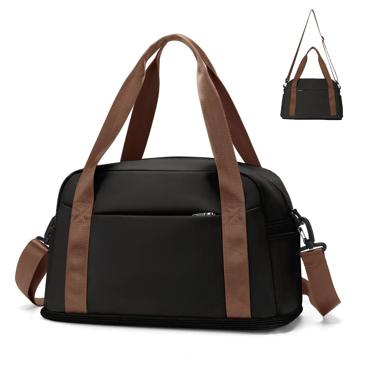 sac de cabine 40x20x25 ryanair, grand bagage à main maximum 45x36x20 pour hommes et femmes, sac de week-end fourre-tout de sport, sac polochon de voyage