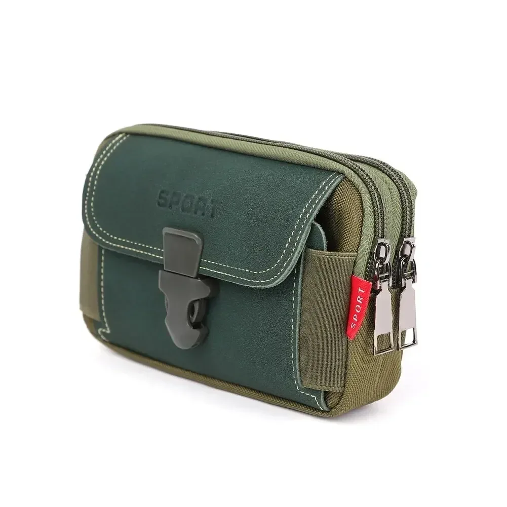 pochette de ceinture unisexe pour téléphone portable pour hommes, étui de téléphone, sac de taille molle, petit sac à dos de ceinture tactique, porte-carte