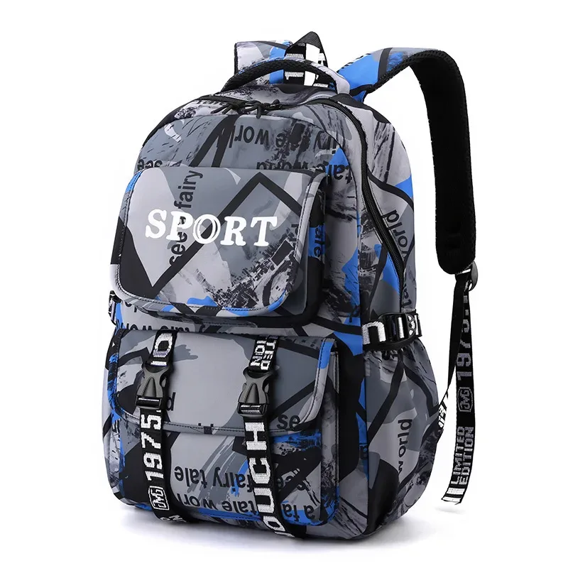 sac à dos épais pour garçons et filles, pour lycéens, grande capacité, camouflage, pour collégiens, nouvelle mode 2026