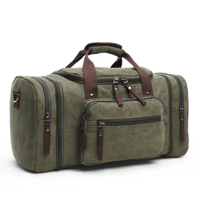 sacs de voyage élégants en toile vintage, sacs de voyage à grande capacité, sacs de cabine, sacs de sport pour hommes, sacs fourre-tout de voyage, sacs de week-end