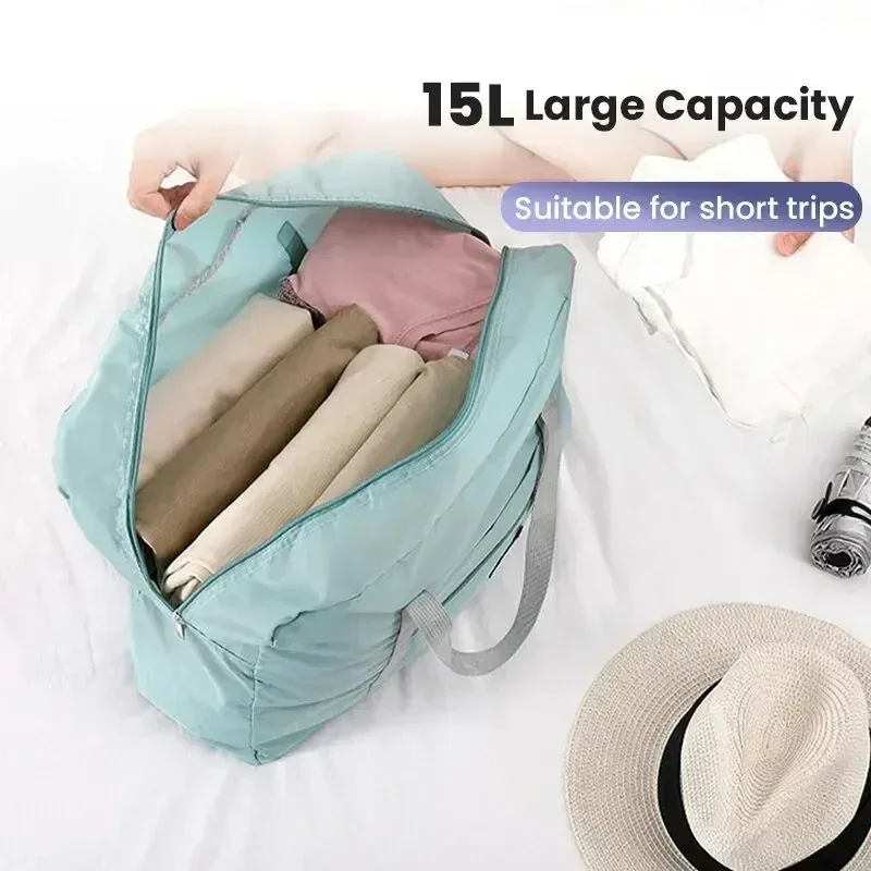 sac de voyage pliable pour femmes et hommes, léger, grande capacité, voyage de sport, week-end pour valises et sacs de voyage airlines