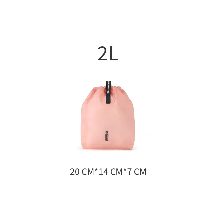 sacs de rangement de voyage à cordon, imperméables et légers, cubes d'emballage pour vêtements, organisateur multi-tailles pour chaussettes, chaussures, bagages