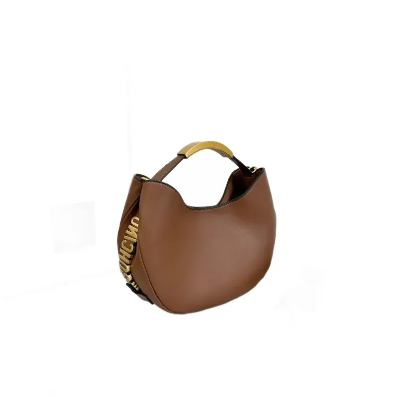 sac à main décontracté en forme de croissant de lune pour femme, nouvelle collection 2026, sac à bandoulière simple et décoratif pour femme