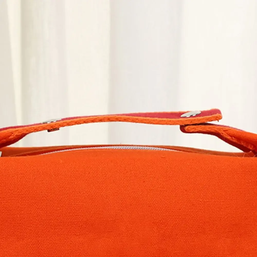 sac de rangement cosmétique de luxe grande capacité, trousse de toilette portable en toile, pochette de maquillage à main pour voyage