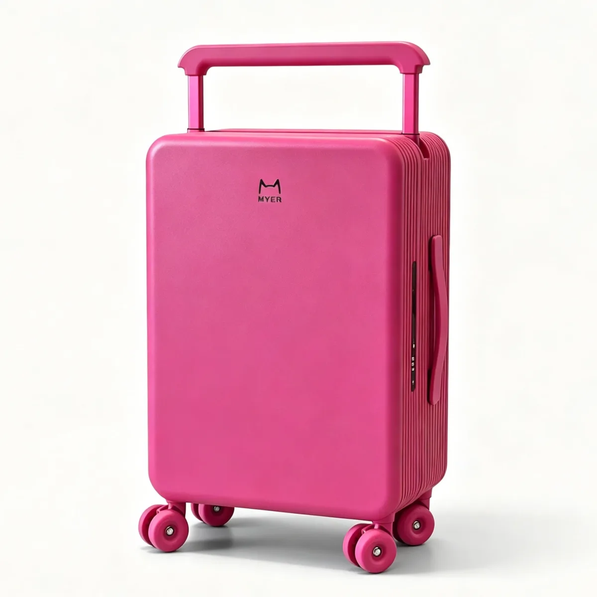 valise de voyage multi-couleurs tendance en polycarbonate rigide 20 pouces, bagage cabine pour femme, à roulettes, avec poignée large, compatible tsa