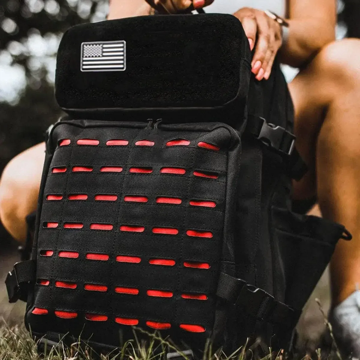 sac à dos d'extérieur étanche, sac à dos pour le trekking, la pêche, la chasse, approuvé par dean m comme bagage à main, jusqu'à 17 ordinateurs portables, 50l