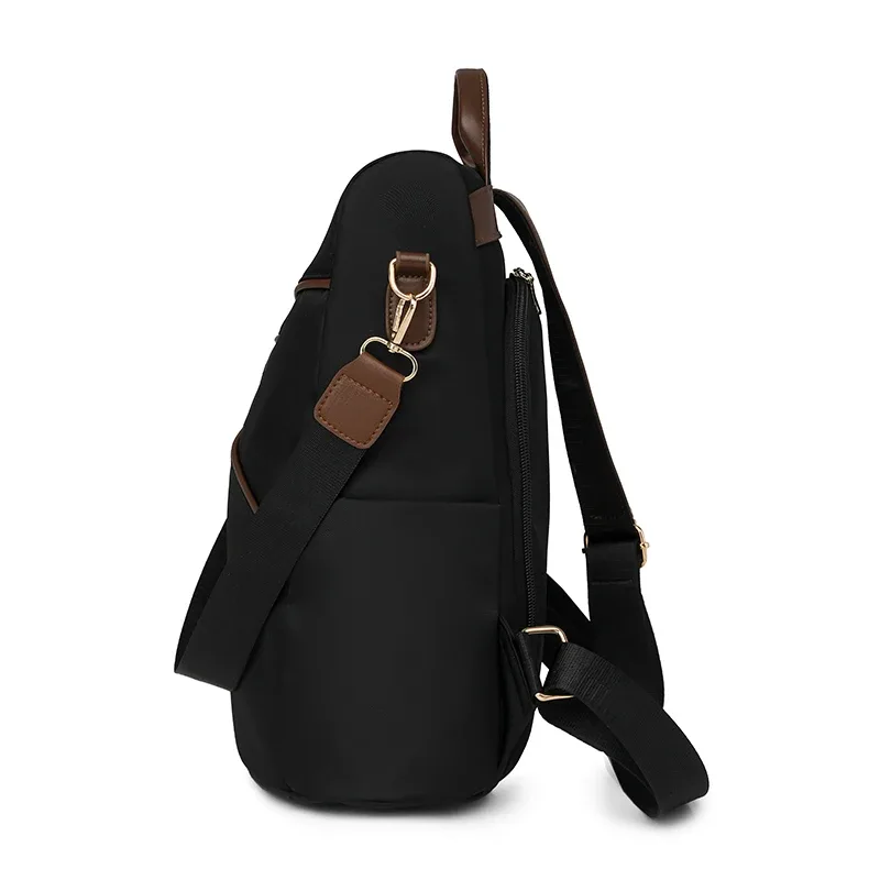 sac à dos antivol femme décontracté en nylon nouveau sac d'école 2025 mode grande capacité bandoulière sac à bandoulière mochila femenina