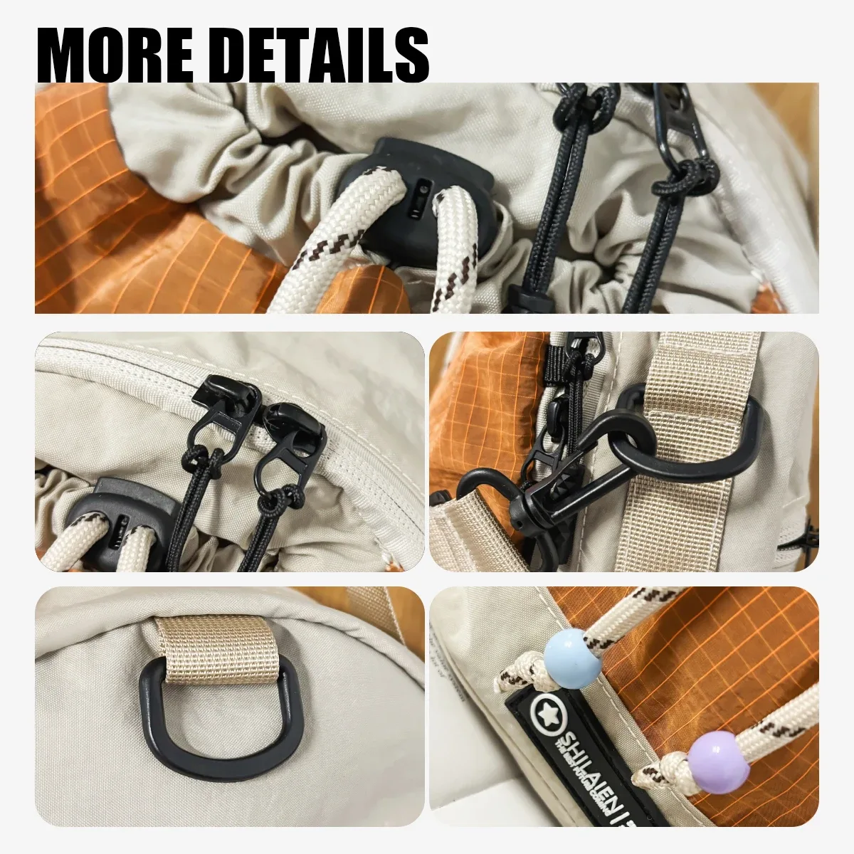 sac à bandoulière de banlieue à la mode, sac pour téléphone portable, sac de poitrine léger multifonctionnel, tasse d'eau de grande capacité, sac à bandoulière étanche, sac de bouteille d'eau, sports de plein air