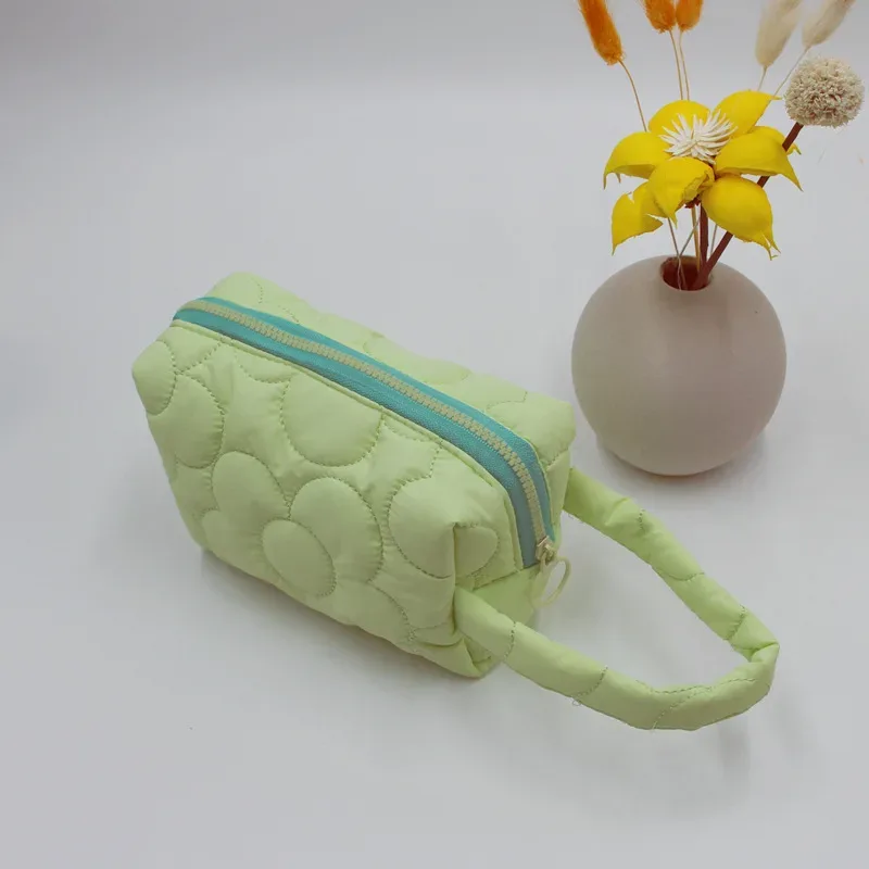 sacs à main en coton pour femmes sac de rangement tendance étui à cosmétiques de haute qualité sacs à maquillage coréens pour femmes sac de voyage décontracté sac à cosmétiques