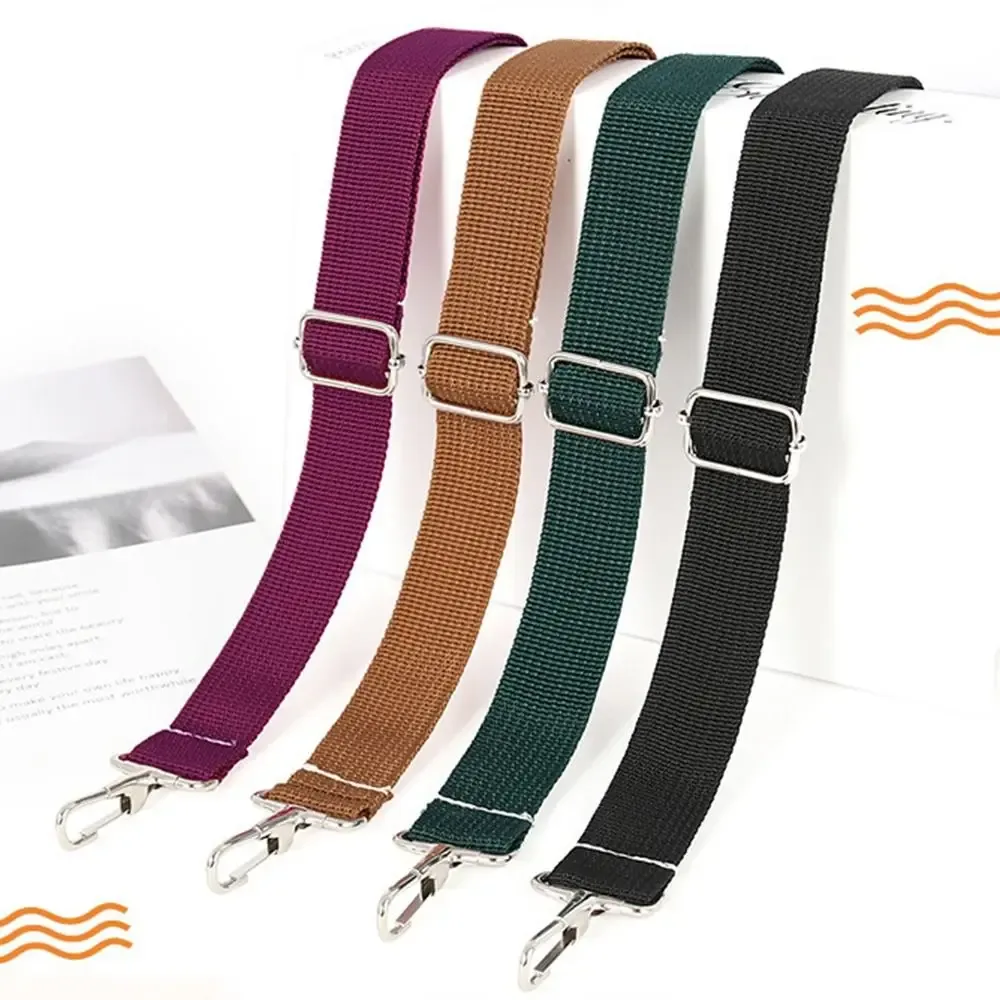 sangle réglable en nylon tendance, détachable, pour sac à main, large poignée de remplacement pour sac bandoulière