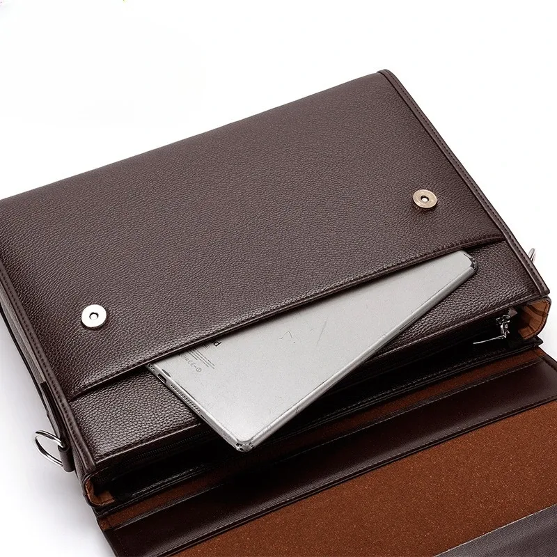 nouveau sac d'affaires pour homme, grande capacité, sacoche bandoulière pour le bureau et les trajets quotidiens