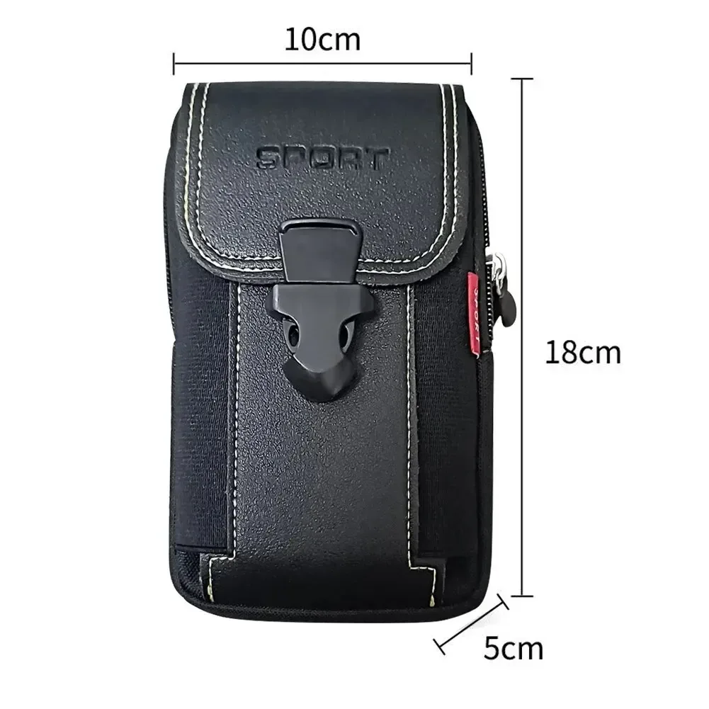 pochette de ceinture unisexe pour téléphone portable pour hommes, étui de téléphone, sac de taille molle, petit sac à dos de ceinture tactique, porte-carte