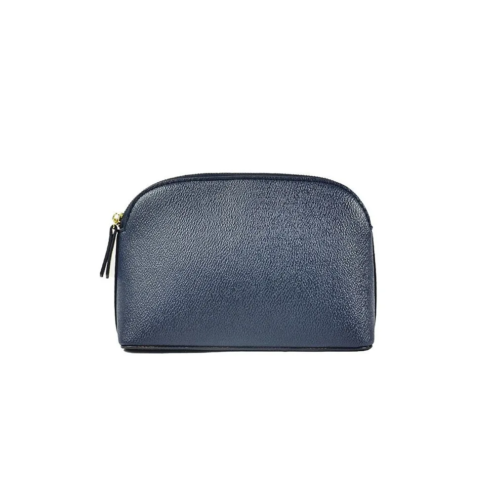 sac compression cuir similicuir texture grainée couleurs rose violet bleu gris noir rouge kaki beige lisa doré voyage cosmétiques