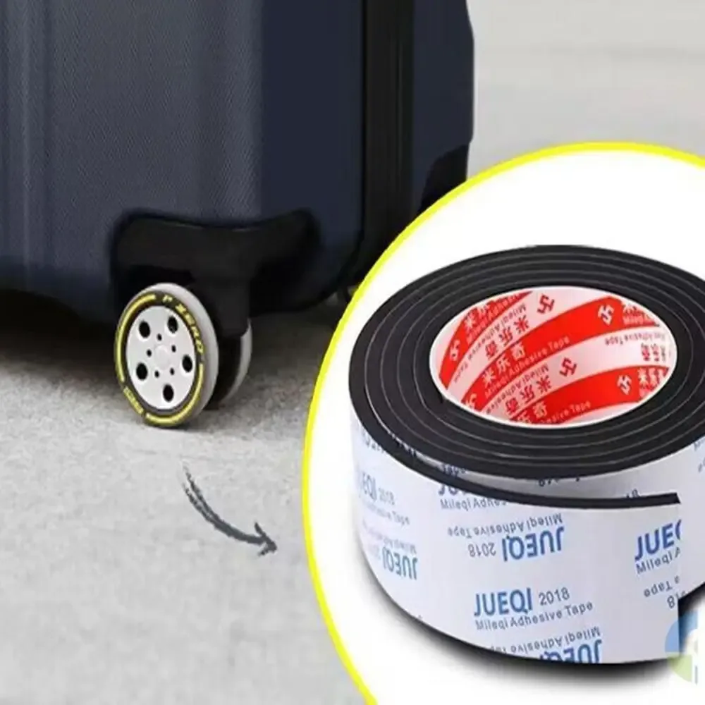 autocollant insonorisant roues bagages nylon protection antidérapant réduction bruit installation facile expérience voyage paisible silencieux