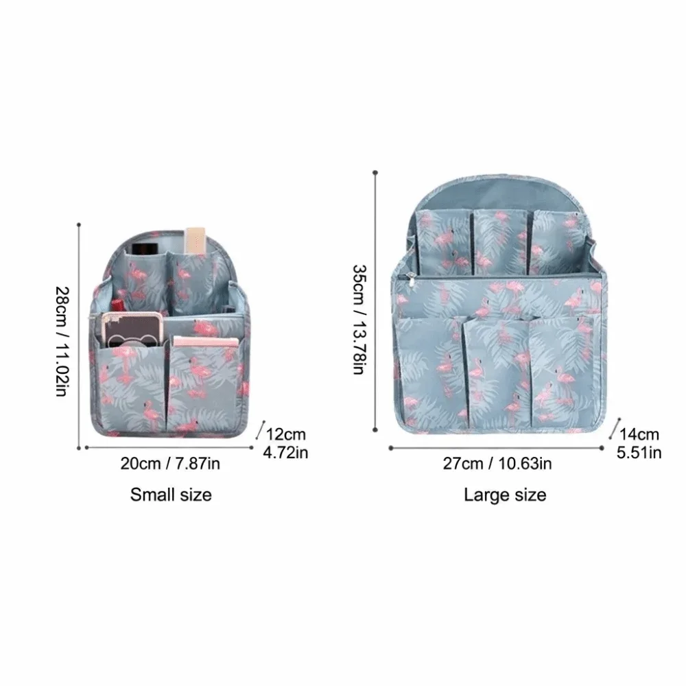 sac de rangement multi-poches pour sac à dos, doublure intérieure multifonctionnelle, sac de rangement pour articles de voyage, grande capacité