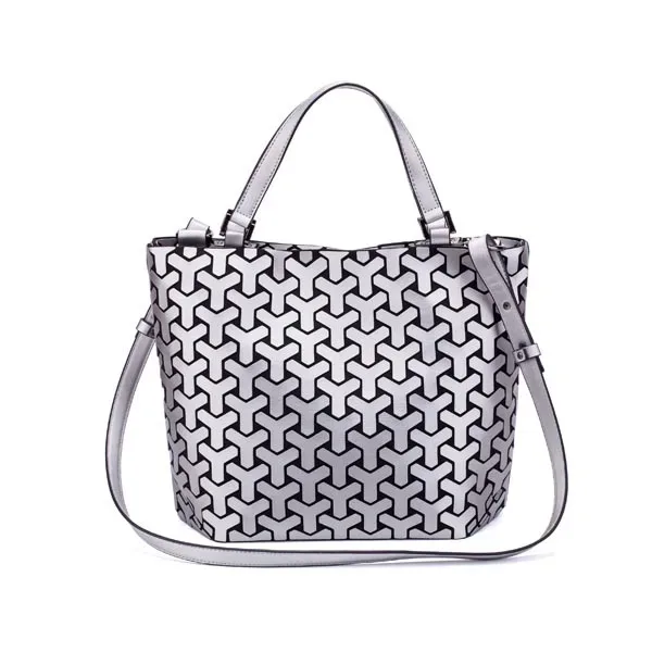 sacs à paillettes lumineux géométriques pour femmes 2024, sacs à bandoulière matelassés, sacs à main pliables laser unis pour femmes, bolsa feminina