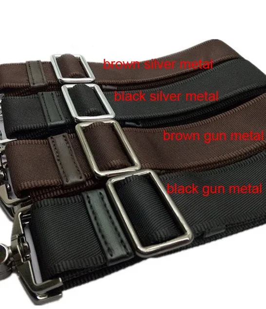 sangle en nylon à crochet solide pour hommes, 38mm max, 30kg, accessoire de ceinture, sacs à bandoulière longue, sac pour ordinateur portable, nouvelle sangle de réparation