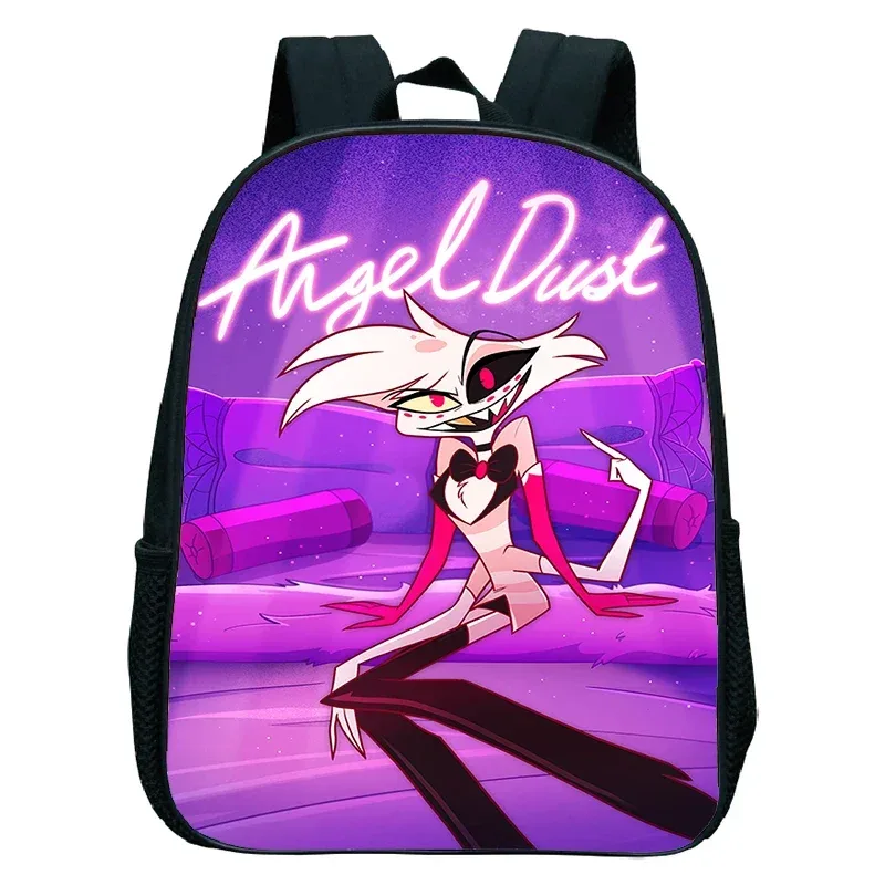 sacs à dos anime hazbin tendance, sacs de maternelle imperméables pour filles et garçons, cartable d'école anime hotel, petit sac à dos pour enfants, mochila