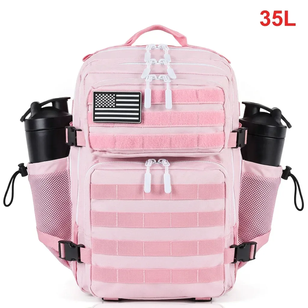 sac dos oxford université vert pastel bandes noires poche lateral ceinture air fonction voyage randonnée camping attributs modulables impermeabilite