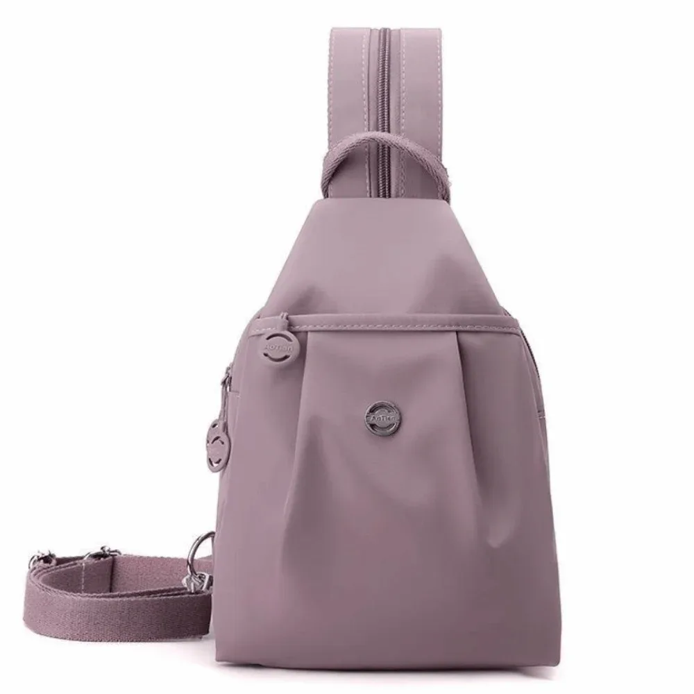 sac imperméable multi-couches de grande capacité, sac de voyage polyvalent, sac à dos en tissu oxford, sac à bandoulière décontracté, léger