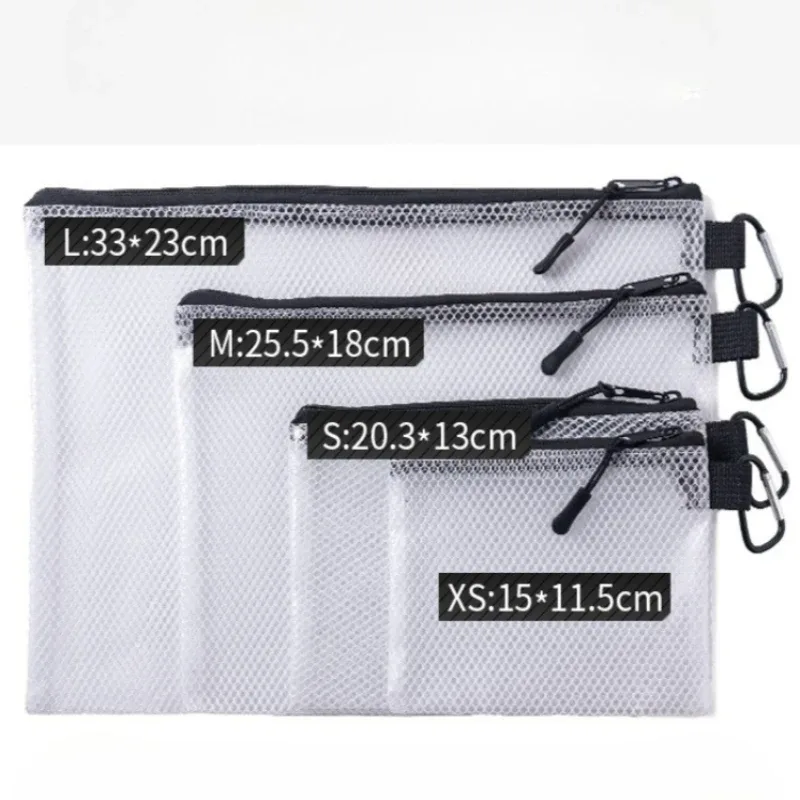 sac de rangement de maquillage transparent imperméable portable, sacs à documents, pochette pour femmes, sac de rangement pour pinceaux de maquillage, étui organisateur de cosmétiques, 1 pièce