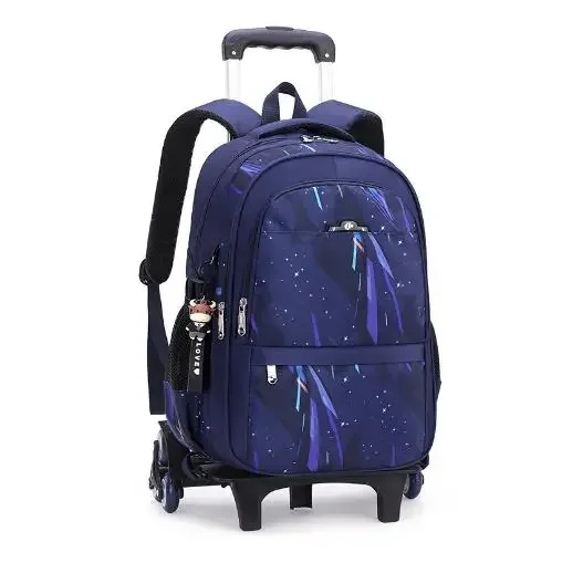 sac à dos à roulettes pour enfants, cartable d'école pour garçons avec roulettes, sac à bagages, sacs à roulettes pour l'école