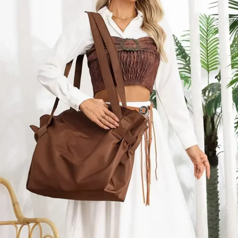 sacs de voyage, rangement de camping, sac à bagages à bandoulière simple de grande capacité, sac pour femmes, sacs à la mode