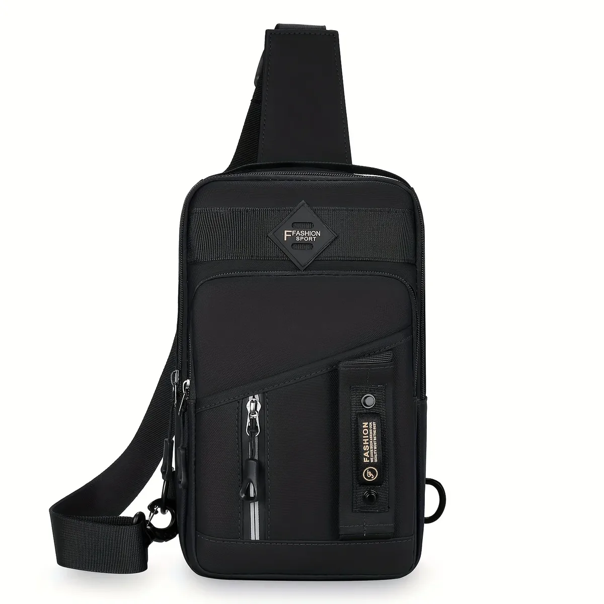 nouveaux hommes sacs à bandoulière sac de poitrine sacs à bandoulière multifonctionnels sac à bandoulière de voyage