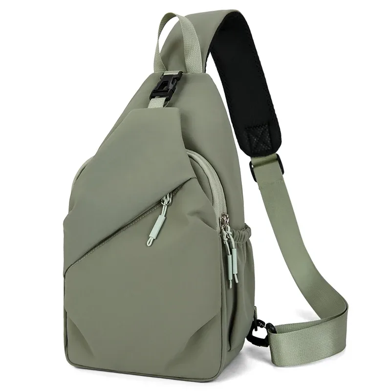 sac de poitrine unisexe grande capacité, sac de voyage décontracté imperméable, sac à bandoulière simple multifonctionnel