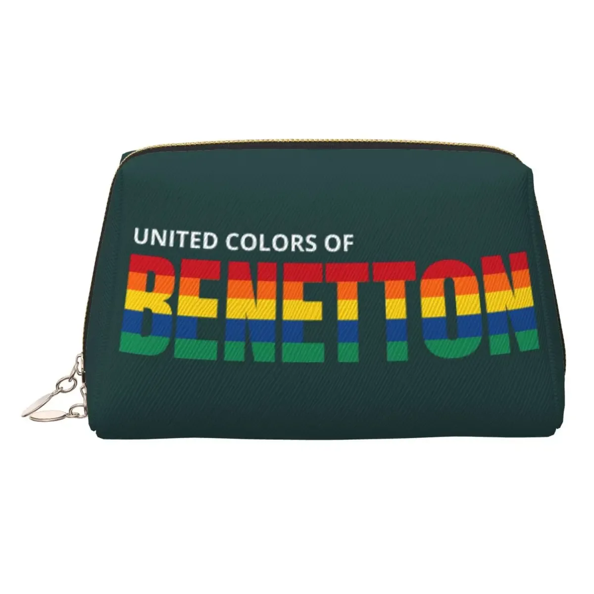 united colors of benetton – sac à cosmétiques pour femmes, pochette de rangement de maquillage de voyage, trousse de rangement de toilette, étui dopp