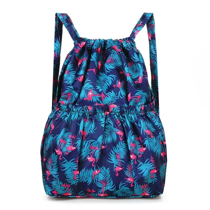 sac à dos en nylon de grande capacité pour femme, poche groupée, sac de sport de plein air, maman